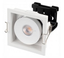 Встраиваемый светильник Arlight CL-SIMPLE-S80x80-9W Warm3000 (WH, 45 deg) 026874