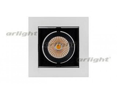 Встраиваемый светильник Arlight  CL-KARDAN-S102x102-9W Day (WH-BK, 38 deg)