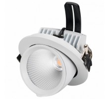 Встраиваемый светильник Arlight Ltd-Explorer LTD-EXPLORER-R130-20W Warm3000 (WH, 38 deg)