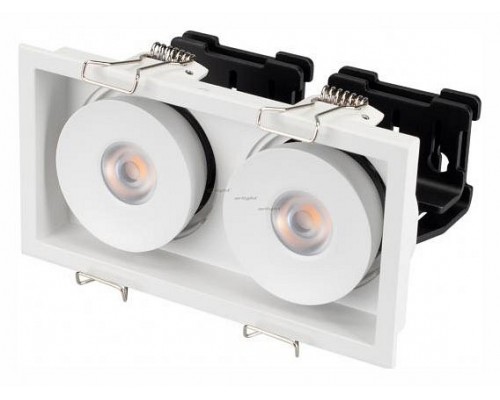 Встраиваемый светильник Arlight CL-SIMPLE-S148x80-2x9W Day4000 (WH, 45 deg) 028150