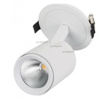 Встраиваемый светильник на штанге Arlight LGD-LUMOS-R76-16W White6000 (WH, 20 deg) 024287