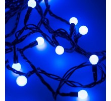 Гирлянда нить [5 м] Ball ARD-BALL-CLASSIC-D13-5000-BLACK-50LED BLUE (230V, 3.5W)