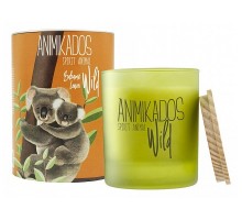 Свеча ароматическая (9.9 см) Wild Koala Бальзамические листья VV040BLAW