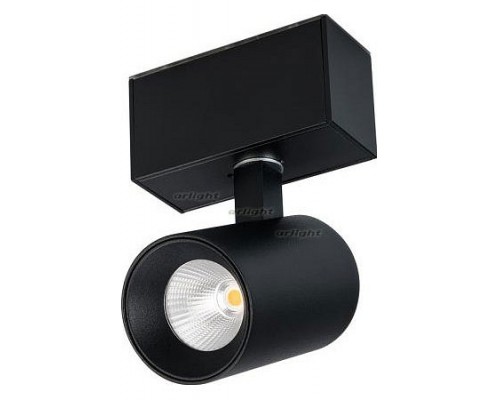 Светильник на штанге Arlight MAG-SPOT-45-R85-7W Warm3000 (BK, 24 deg, 24V) 026966