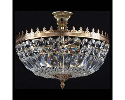 Люстра на штанге Maytoni Tiara DIA500-CL-30-05-G