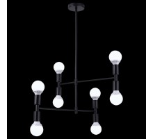 Люстра на штанге Natali Kovaltseva Loft Lux 2 LOFT LUX 75129/8C BLACK