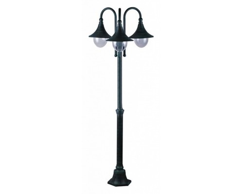 Фонарный столб Arte Lamp Malaga A1086PA-3BG