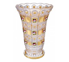 Ваза настольная (17x25 см) Lefard Gold Glass 195-125