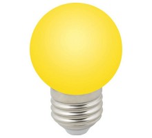 Лампа светодиодная Volpe Sky E27 1Вт K LED-G45-1W/YELLOW/E27/FR/С