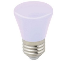 Лампа светодиодная Volpe Décor Color E27 1Вт K LED-D45-1W/RGB/E27/FR/С BELL