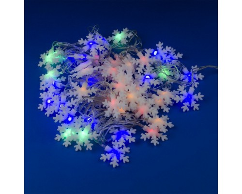 Гирлянда Супернить Uniel ULD-S0500 ULD-S0500-050/DTA MULTI IP20 SNOWFLAKES-3