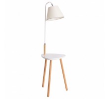 Торшер с полкой Arte Lamp Combo A9201PN-1WH