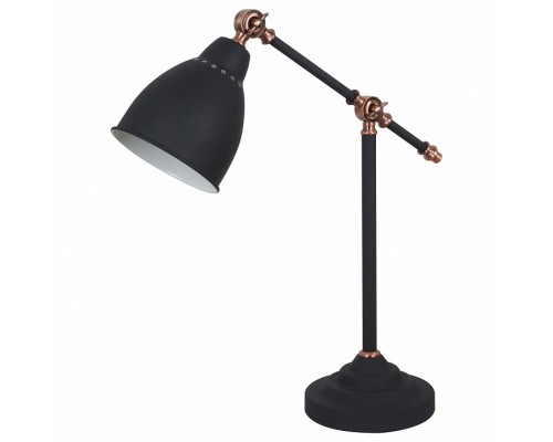 Настольная лампа офисная Arte Lamp Braccio A2054LT-1BK