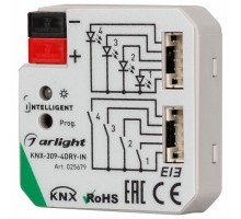 Контроллер штор Arlight Intelligent KNX-309-4DRY-IN (BUS)