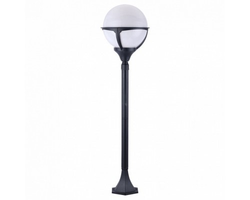 Наземный высокий светильник Arte Lamp Monaco A1496PA-1BK