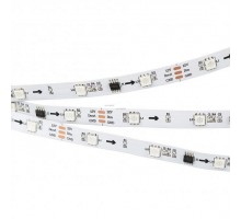 Лента светодиодная Arlight SPI-5000-5060-30 12V Cx3 RGB (10mm, 7.2W/m, IP20) 026368(1)