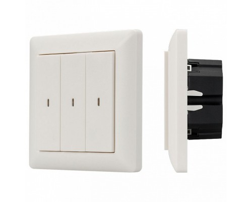 Диммер клавишный Arlight Knob SR-KN0300-IN White (KNX, DIM)