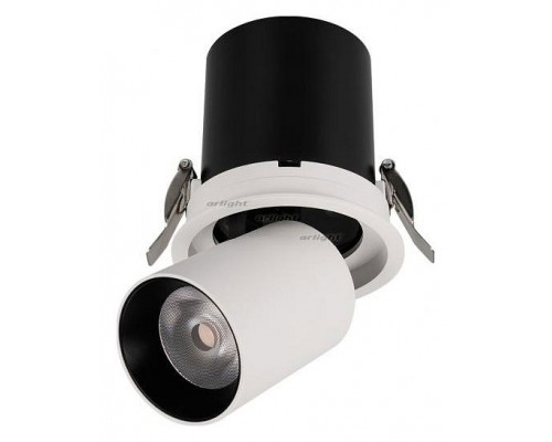 Встраиваемый светильник на штанге Arlight LGD-PULL-R100-10W White6000 (WH, 20 deg) 026192