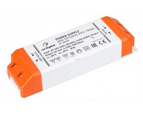 Блок питания Arlight ARV-SP24075-PFC-TRIAC 026406