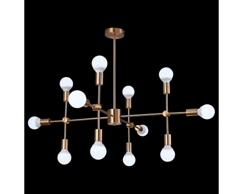 Люстра на штанге Natali Kovaltseva Loft Lux 2 LOFT LUX 75130/8C GOLD