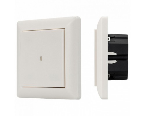 Диммер клавишный Arlight Knob SR-KN0100-IN White (KNX, DIM)